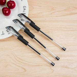 Venta al por mayor de fábrica de bolígrafos de gel estándar europeos, artículos de papelería para oficina, bolígrafos para exámenes, bolígrafos de gel con forma de bala. - Product Image 5