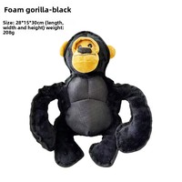 Dents vocales de chien en forme de muscle animal écologique nettoyant les jouets en peluche résistants aux morsures