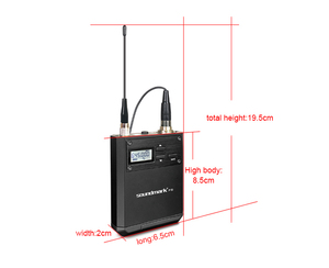 Hot bán soundmark CX-500 Violin không dây cầm tay Condenser Microphone hệ thống cardioid Directivity 50 ~ 18kHz đáp ứng tần số - Product Image 2