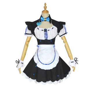 Costume de cosplay anime pour filles à prix avantageux, robe de demoiselle d'honneur Vanilla Nekopara Chocolate, matériaux écologiques - Product Image 6