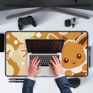 Poke-mon Mouse Pad komputer, Mouse Pad lucu, aksesori meja komputer, notebook, Mousepad, game, lucu - Product Image 3
