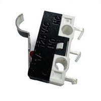 PROMOTION EXCEPTIONNELLE : Micro-interrupteur de fin de course en plastique JLC, noir/blanc, 1A 125VAC, levier courbé, 3 broches, angle droit, durée de vie 500 000 cycles