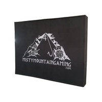 Support d'affichage portable, écologique, personnalisable, en tissu tendu, pliable, pour stand publicitaire mural pour salon professionnel