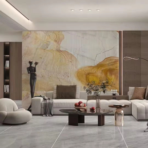 Moda <span class=keywords><strong>de</strong></span> lujo retroiluminado Patagoina Onyx piedra translúcida <span class=keywords><strong>Pandora</strong></span> cristal blanco Onyx mármol pared suelo mármol Losa - Product Image 2