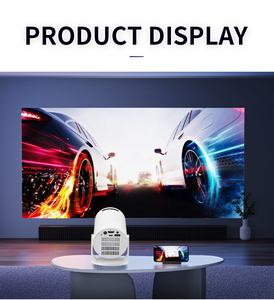 Projecteurs compacts à même écran filaire M5 Conception silencieuse à haut volume d'air Prise en charge du projecteur vidéo 1080p - Product Image 4