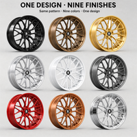 Jantes forgées classiques à douze branches en argent, 2 pièces, 18, 19, 20, 21 pouces, 5x112, 5x114.3, 5x120, BMW X5