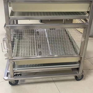 Gabbia per allevamento di conigli in acciaio inossidabile per alloggiamento di animali da laboratorio-attrezzature per strutture di ricerca durevoli e igieniche - Product Image 4