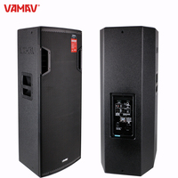 VAMAV Bocinas N215 Activo Altavoz De Rango Completo 15 Pulgadas Alta Potencia De Madera 800W Profesional DJ Sonido Sistema