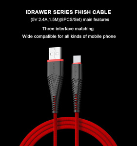 <span class=keywords><strong>Devia</strong></span> good quality free sample pvc micro <span class=keywords><strong>usb</strong></span> type <span class=keywords><strong>c</strong></span> light mobile phone use cables - Product Image 3