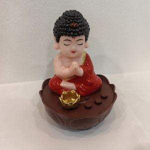 Musical <b>Large</b> Buddha Statue <b>Ornament</b> Monk God of Wealth Tathagata Maitreya Buddha Decor - Product Image 6