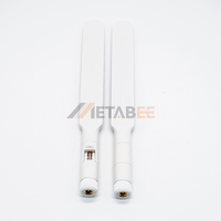 Antenne Canard en Caoutchouc SMA Mâle 4G LTE 3dBi 700-2700MHz Pivotante Pliable pour Routeur