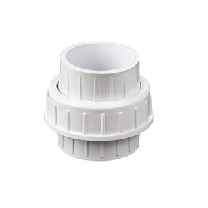 Plumbing Materials High Quality Pvc Pipe Union Free sample good price custom support pvc threaded union pipe fitting