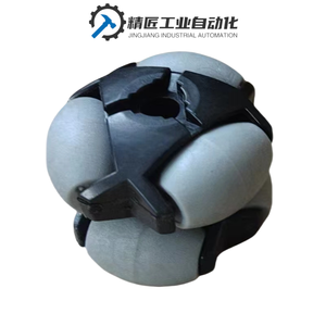 Diamètre extérieur 82mm Roue omnidirectionnelle WE-02 Stone Tire Foley Wheel Roues combinées simple face - Product Image 3