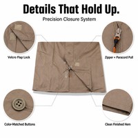 KMS Uniforme Tactique de Combat Kaki Militaire pour l'Extérieur, Tenue Tactique Camouflage pour Entraînement et Chasse