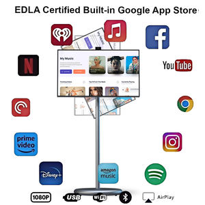 <span class=keywords><strong>TV</strong></span> Portatile a Batteria da <span class=keywords><strong>27</strong></span> Pollici Monitor LCD per Interni Display Girevole Android 15 Smart <span class=keywords><strong>TV</strong></span> Touch Screen per Gaming - Product Image 6