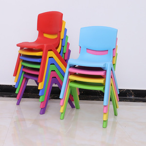 Foldable Kindergarten <b>Chairs</b>-Children's Plastic Backrest <b>Chairs</b>-Thickened Desks <b>Chairs</b> for Student Training Apartment Hospital - Product Image 6