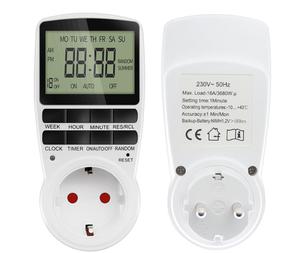 Điện tử kỹ thuật số hẹn giờ chuyển đổi nhà bếp hẹn giờ Outlet 24/7 ngày Lập trình thời gian ổ cắm EU/US/FR/<span class=keywords><strong>UK</strong></span>/AU mới CẮM HẸN GIỜ chuyển đổi mới - Product Image 1