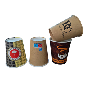 แก้วกาแฟกระดาษสังเคราะห์แบบใช้ครั้งเดียวทิ้ง ผนังเดี่ยว เป็นมิตรกับสิ่งแวดล้อม รีไซเคิลได้ สำหรับเครื่องดื่มร้อน แก้วกระดาษขนาดใหญ่ แบรนด์ตามสั่ง - Product Image 6