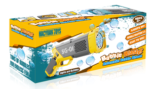 Pistolet à Bulles Électrique Bazooka Gatling avec 10 Trous en Plastique, en ABS, Unisexe, pour Enfant, Jouets Mitrailleuse, 10 Offre Spéciale - Product Image 4