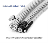 Conductor ACSR PANTHER BS215/2 Estándar, 200 mm², Conductor de Aluminio Reforzado con Acero, Cable de Transmisión de Energía Aéreo