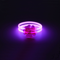 Ventes Flash Bracelets Trèfle Lumineux Personnalisés pour Fête avec Connecteur