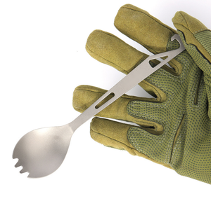 DF816 Cuchara, Tenedor y Abrebotellas Saludables y Ecológicos para Viajes/Campamentos en un Estuche de Tela Fácil de Guardar - Product Image 1