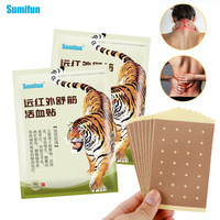 Nouveaux Patchs Analgésiques Tigre Rouge pour Articulations, Arthrite, Douleurs Rhumatoïdes, Entorses Musculaires et Plâtres Cervicaux