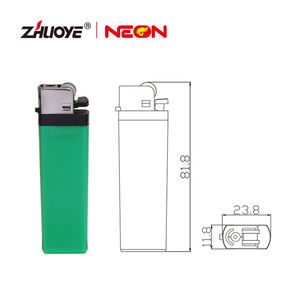 Vente en gros Briquet jetable honnête Briquet à gaz en pierre de silex Mini Briquet à silex rechargeable - Product Image 6