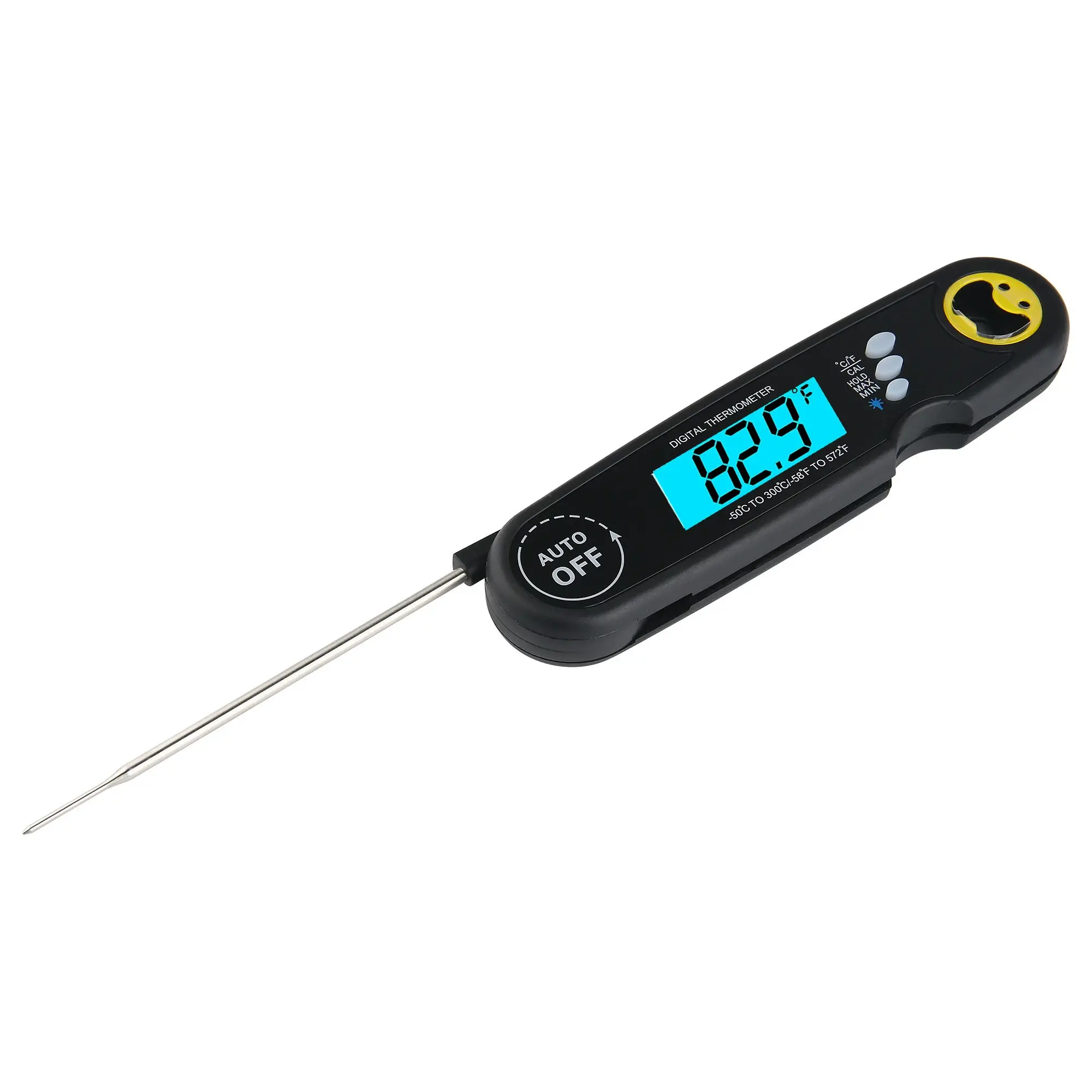 Misurazione rapida della temperatura cibo carne cucina pieghevole sonda termometro