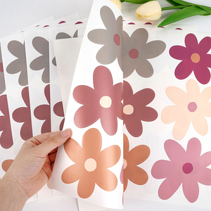 6PCS/Set <strong>Daisy</strong> <strong>Wall</strong> <strong>Stickers</strong> Boho Groovy Floral Large <strong>Wall</strong> <strong>Stickers</strong> Waterproof Bedroom Nursery Living Room Decor <strong>Wall</strong> <strong>Stickers</strong> - Product Image 4