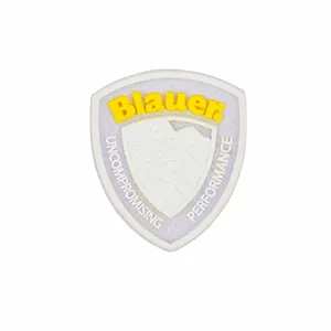 Factory Custom Garment Soft Rubber Labels 3D Raised Embossed Brand Name Silicone Logo PVC Patches