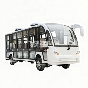 Bus électrique touristique 14 places, véhicule de tourisme blanc, voiture de golf électrique à vendre - Product Image 5
