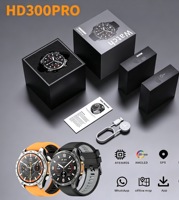 Reloj Inteligente GPS para Exteriores, Pantalla AMOLED de 1.43 Pulgadas, Resistente al Agua 3ATM, HD300 PRO, Trayectoria de Movimiento, Múltiples Idiomas, Múltiples Modos Deportivos