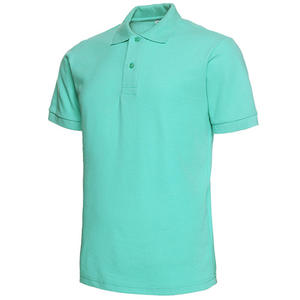 Mezcla de algodón y poliéster de alta calidad para hombre, para Polo, diseño personalizado, bordado de logotipo OEM, Jersey transpirable, estampado bordado - Product Image 1