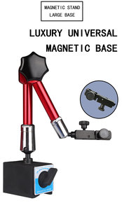 Juego de brazo flexible de Base magnética, indicador de Dial <span class=keywords><strong>Digital</strong></span>, soporte magnético - Product Image 3