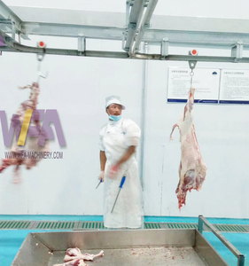 Petit abattoir pour moutons et chèvres, poulie de rail aérien pour boucher, crochet de suspension de viande en acier inoxydable - Product Image 4