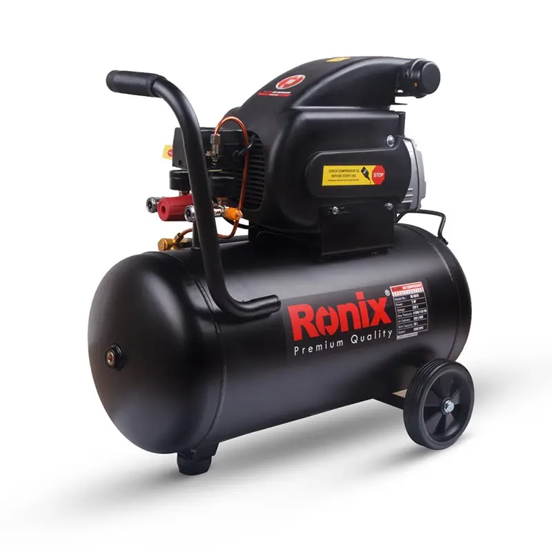 "RONIX मॉडल RC-5010 2Hp 50L 2800RPM उच्च गुणवत्ता पोर्टेबल तेल-मुक्त हवा कंप्रेसर चुप हवा कंप्रेसर"