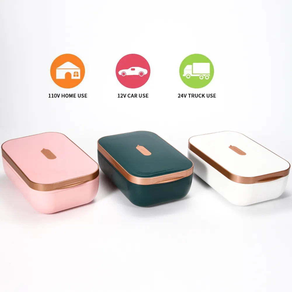 New Arrival High-end heating rechargeable lunch box lunch box electric portable electric heating lunch box