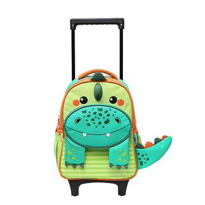 Mode mignon belle unisexe étudiant roulant école <span class=keywords><strong>sac</strong></span> <span class=keywords><strong>à</strong></span> <span class=keywords><strong>dos</strong></span> avec roues <span class=keywords><strong>Ultra</strong></span> <span class=keywords><strong>léger</strong></span> dessin animé motif Animal - Product Image 5