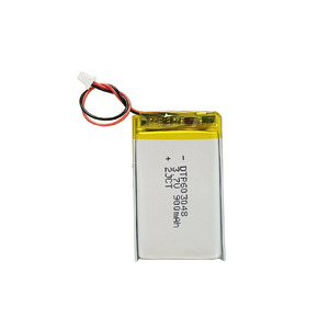 แบตเตอรี่ลิเธียมไอออน 603048 900mAh 3.7V  โรงงานผลิตแบตเตอรี่โพลิเมอร์ลิโพแบบชาร์จได้ ความจุสูง ตามสั่ง - Product Image 1