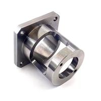 Pièces de turbine en aluminium et acier inoxydable usinées CNC 5 axes, comprenant des composants de support usinés par fraisage et tournage de haute précision, personnalisables OEM