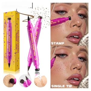 Stylo tampon double embout pour taches de rousseur, stylo de maquillage facial à pointe unique, imperméable, pour estomper les imperfections du visage - Product Image 1