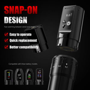 Kit de Máquina de <span class=keywords><strong>Tatuaje</strong></span> Inalámbrica Profesional XNET <span class=keywords><strong>F1</strong></span> 2400mAh con Carrera Ajustable de 2.0-4.2mm y 40 Agujas de Cartucho de <span class=keywords><strong>Tatuaje</strong></span> Mixtas - Product Image 5