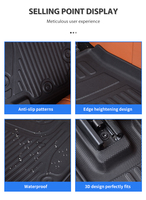 Tapis de sol de voiture 3D TPE toutes saisons pour Isuzu D-MAX à vendre 2015-2020