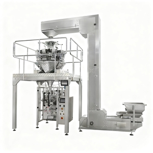 Machine d'emballage de granulés à grande échelle, électrique, automatique, résistante à l'usure, durable, pour l'alimentation, marque <span class=keywords><strong>YUJU</strong></span>, 220V, garantie 1 an - Product Image 1