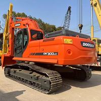 Corée du Sud d'origine DOOSAN DX300LC DX300 DX300LC-9 équipement lourd excavatrices d'occasion DOOSAN DX225 prix bon marché en stock vente