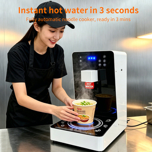 Cocina de Inducción Inteligente Comercial de Cerámica 110V 220V 3300W Impermeable para Fideos Instantáneos con Pantalla LCD y Función Automática - Product Image 2