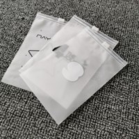 Sacs d'emballage en plastique EVA givré de haute qualité, écologiques, 100 pièces, pour maillots de bain et bikinis, avec fermeture éclair, pour vêtements