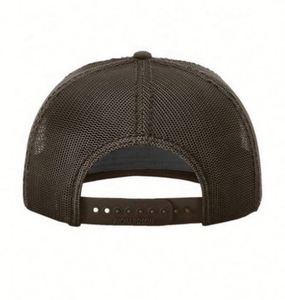 Casquette de sport personnalisée à 5 panneaux avec logo brodé 3D et imprimé, casquette trucker en jean avec impression en relief en mousse, casquette de sport tendance - Product Image 3