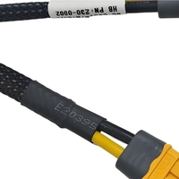 Connecteur de batterie Xt60-f personnalisé pour Xt60-f un faisceau de câbles isolés en nylon pour équipement de chauffage